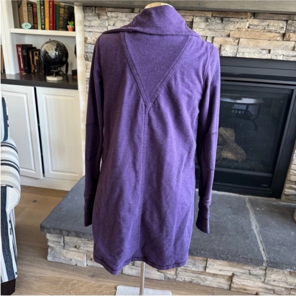 Lululemon Athletica Deep Purple Pea Coat